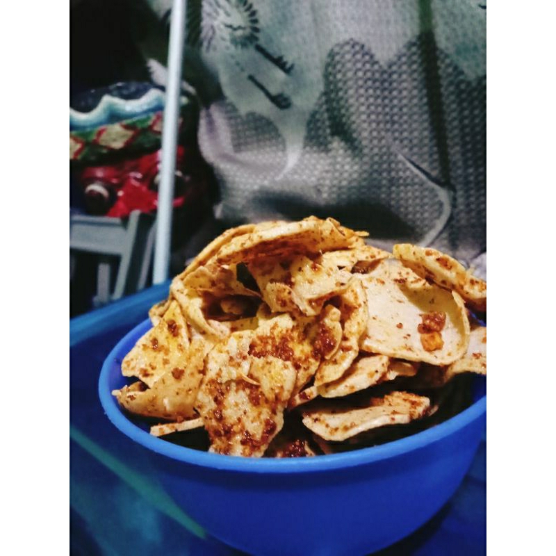 

Basreng Pedas Daun Jeruk