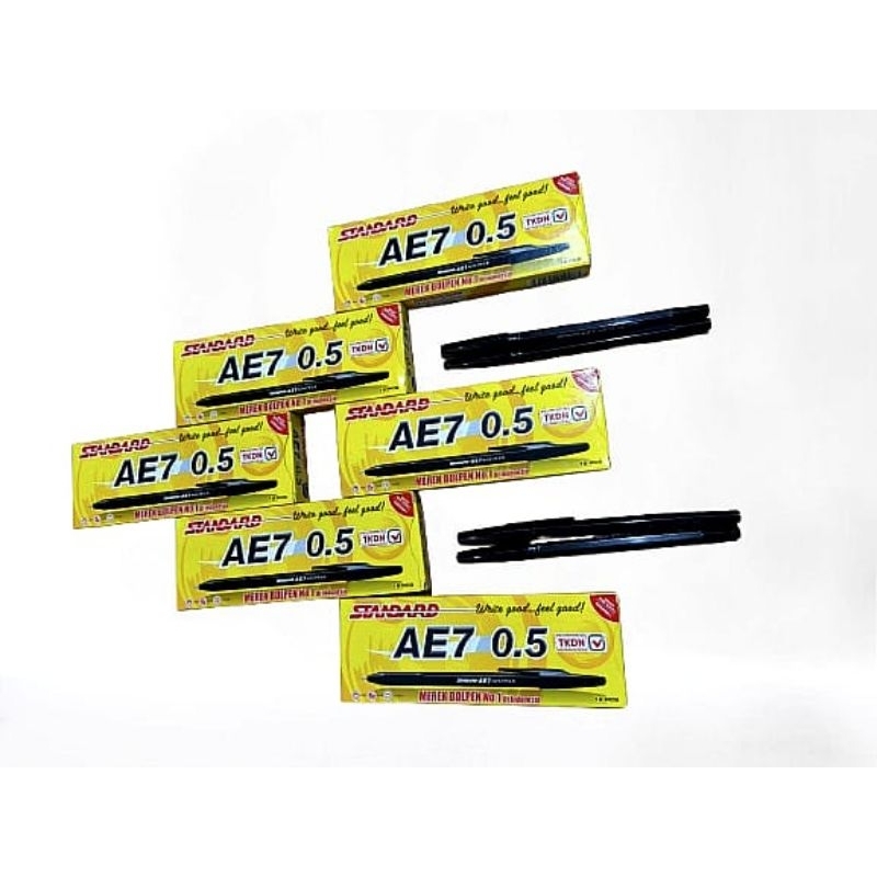 

PULPEN STANDAR AE 7 0,5mm 1 box si 12 pcs