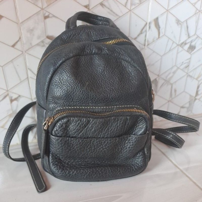 Preloved Tas Ransel | Tas Ransel Wanita | Ransel Kulit Asli