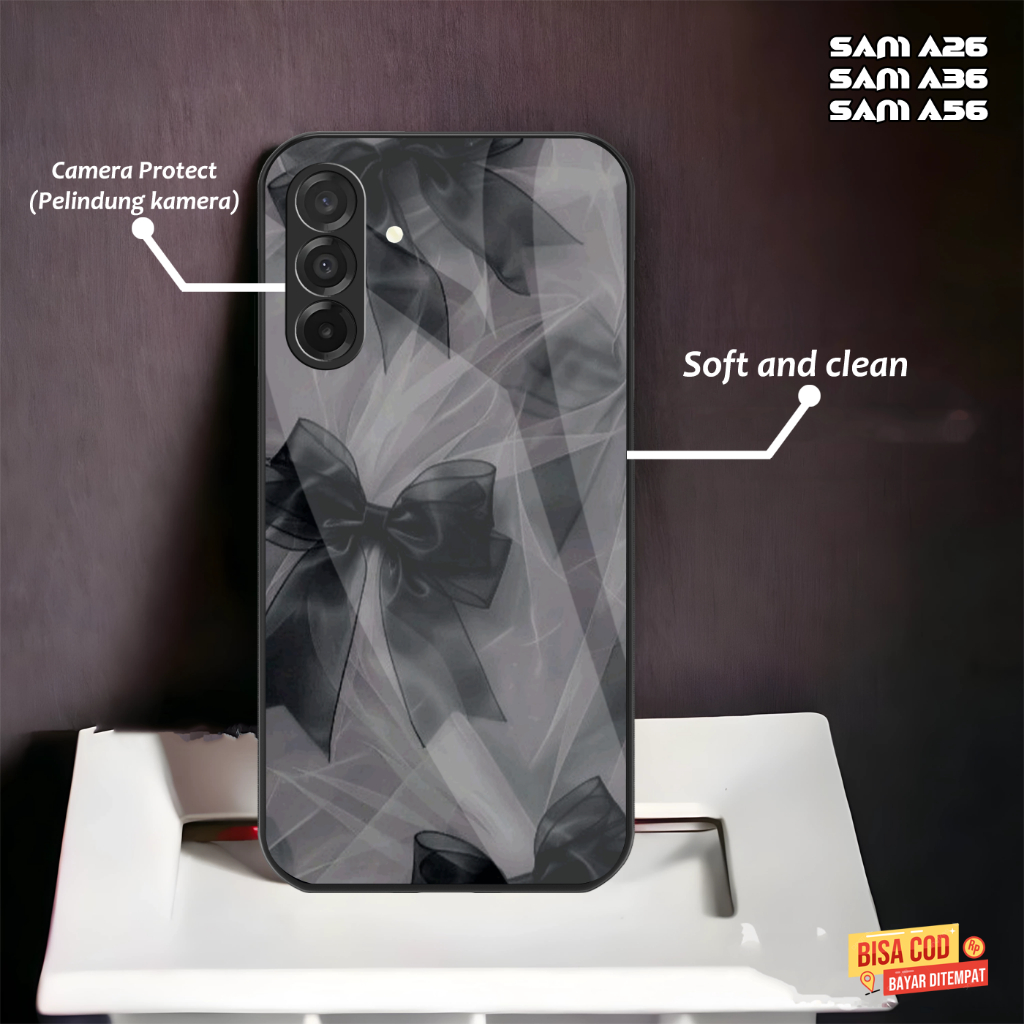 Casing For Samsung A26 Terbaru Case Pelindung Body dan Kamera Samsung A26 Silikon Smartphone Samsung