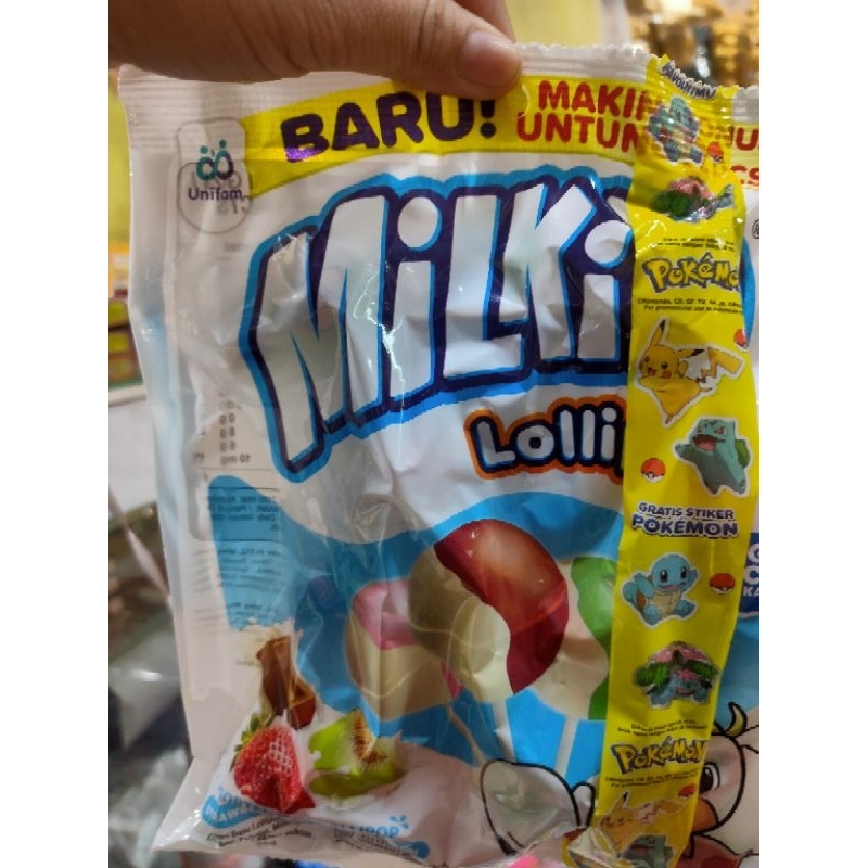 

Milkita milk Lollipop Refill kemasan baru free 3pcs