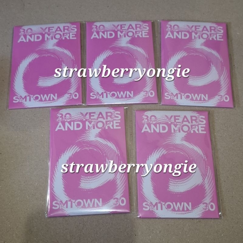 [ready] sealed fortune scratch card set smtown live 2025 official nct dream nct wish wayv nct 127 fo