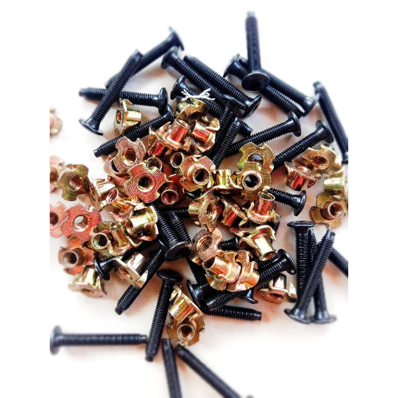 BAUT SPEAKER MUR CAKAR BAUT BAJA JCBC 4 cm baut mur cakar baut spiker bahan baja