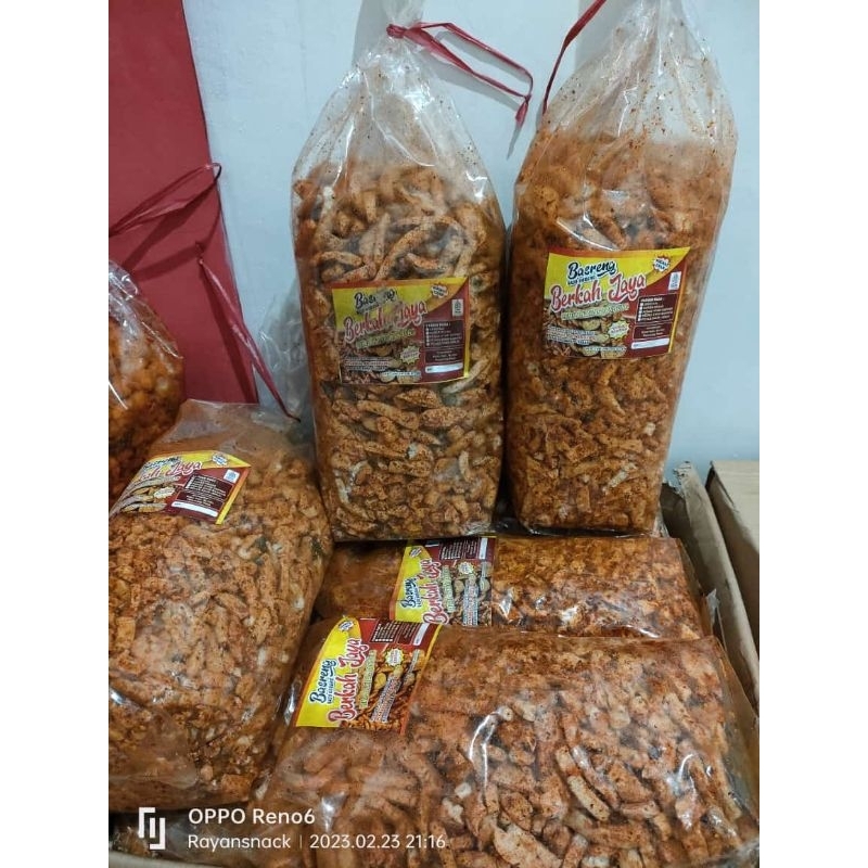 

basreng pedas daun jeruk 500 gram viral laris manis