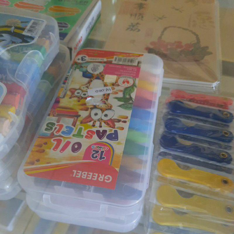 

Krayon Greebel 12 warna Oil Pastels