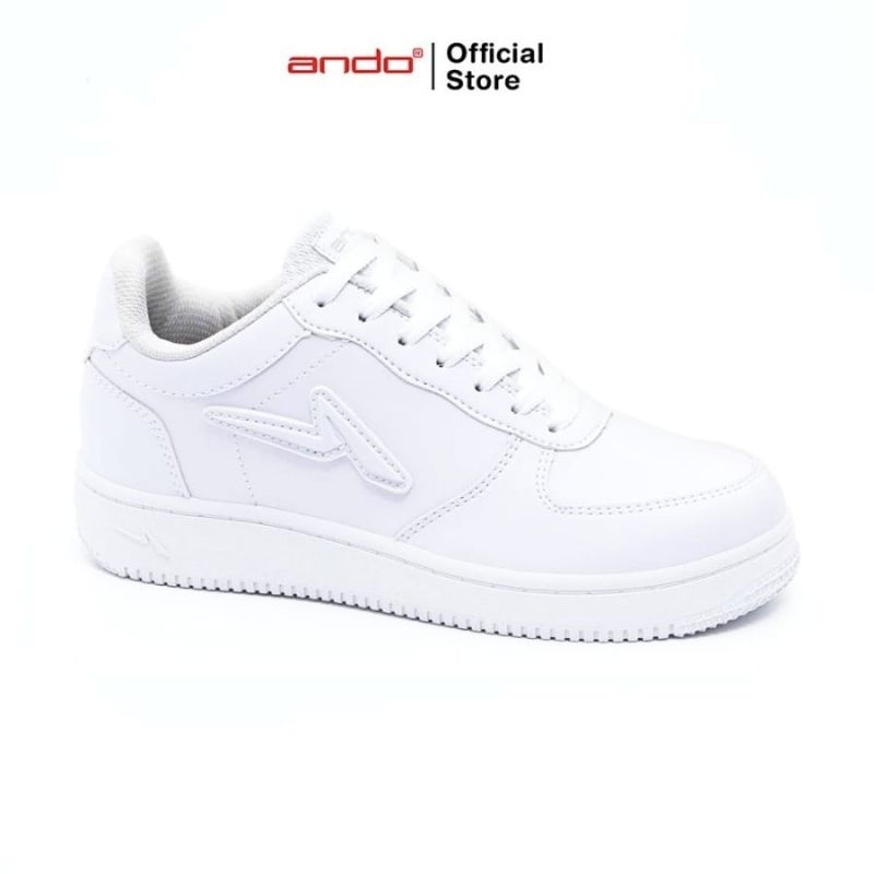 Ando Sepatu Sneakers Tricks wanita - Putih Sepatu 37-40