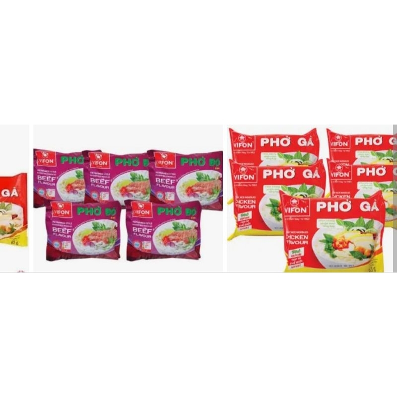 

Pho mie Instan rasa chicken dan beef
