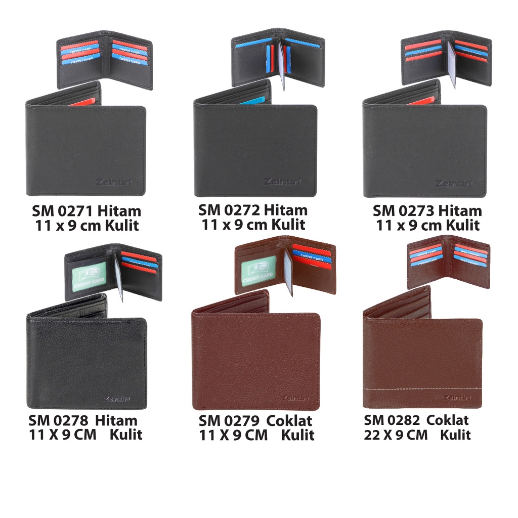 Zeintin -  Dompet Kulit asli Original Zeintin SM