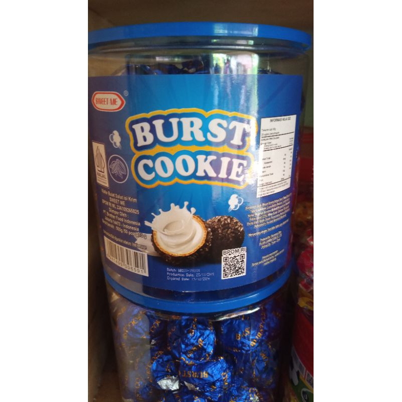 

COKLAT BURST COOKIE TOPLES ISI 50 PCS