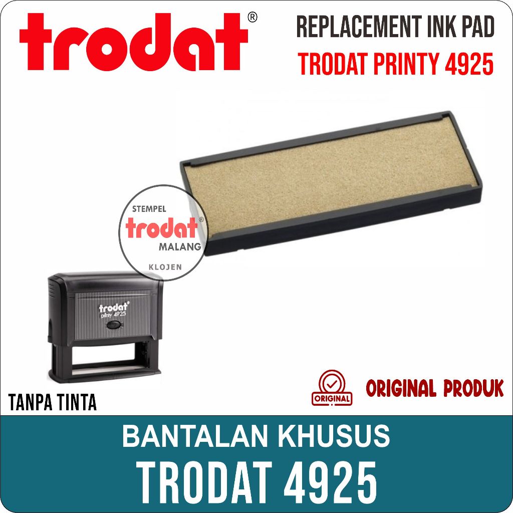 

Swop pad trodat 4925 / ink-cartridges pad TRODAT/ Bantalan Khusus Stempel TRODAT