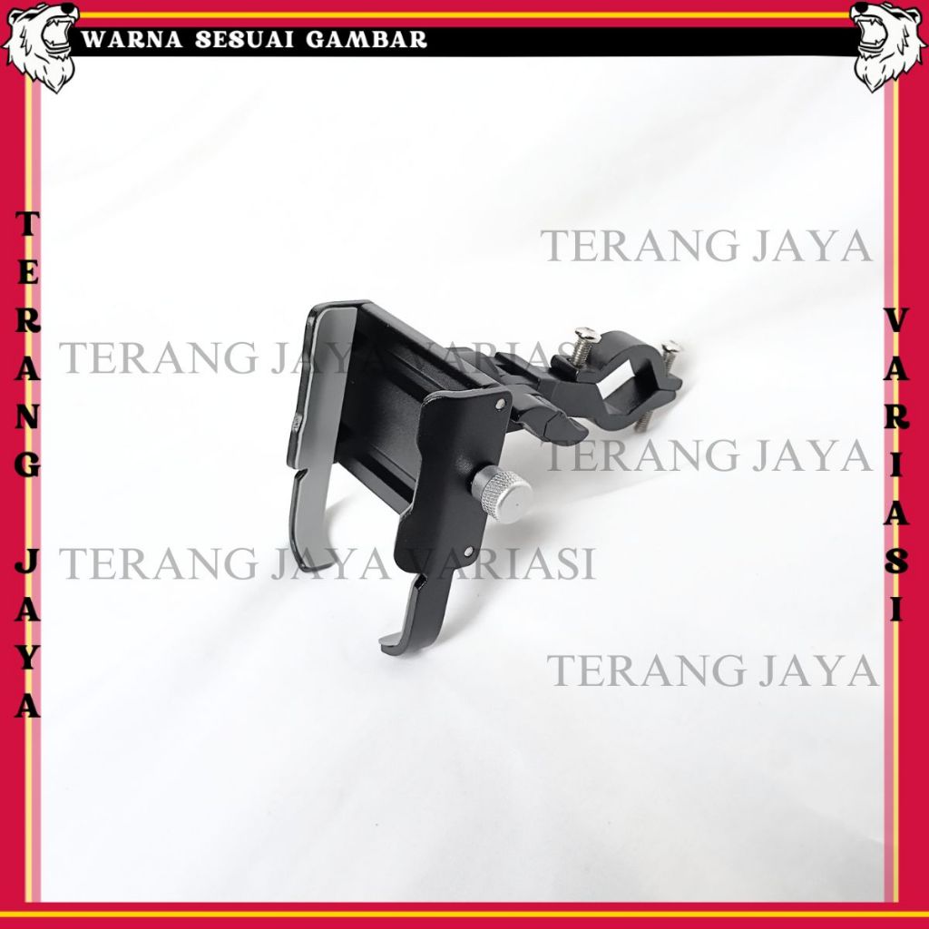 HOLDER HP STANG MOTOR PHONE HOLDER KISEKI PENYANGGA HP GPS UNIVERSAL BRACKET BRAKET BREKET NMAX AERO