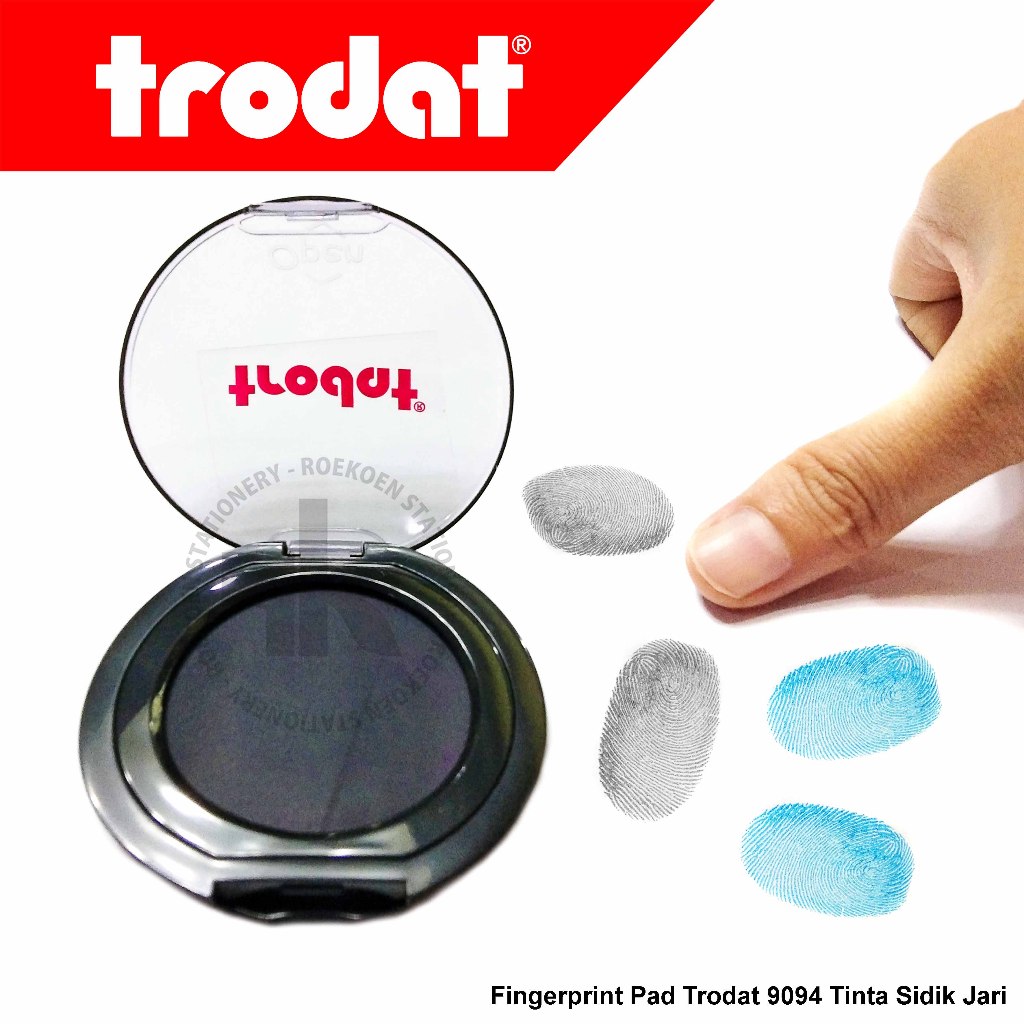 

Stempel trodat 9094 Fingerprint Pad / PAD JAP JEMPOL trodat / bantalan cap jempol finger