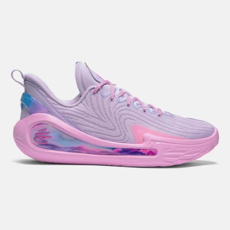Sepatu Basket UA Curry 12 Pink
