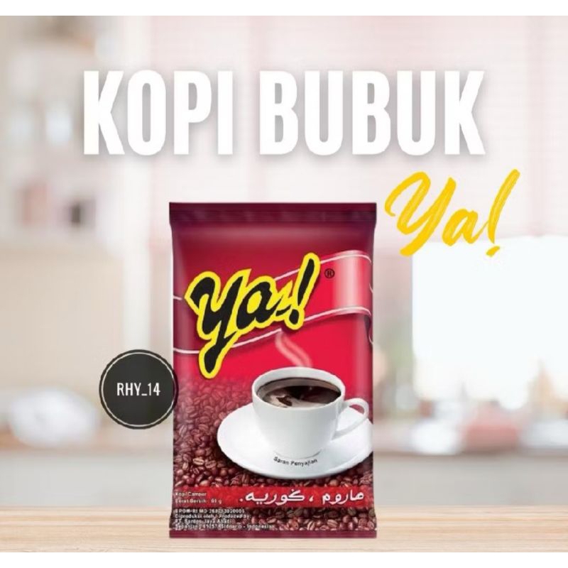 

Kopi Bubuk Ya Sp 60gram