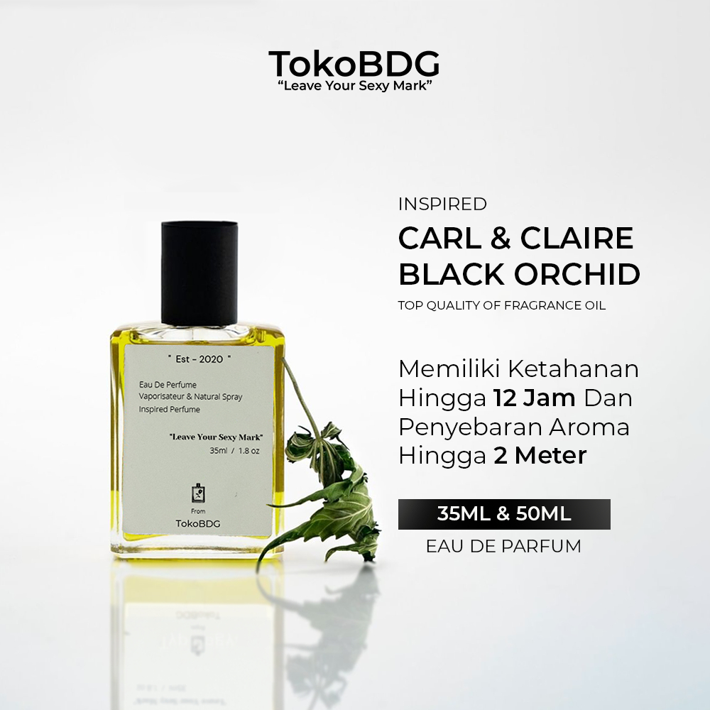 Parfum Carl & Claire Black Orchid Inspired by TokoBDG - Parfum Unisex
