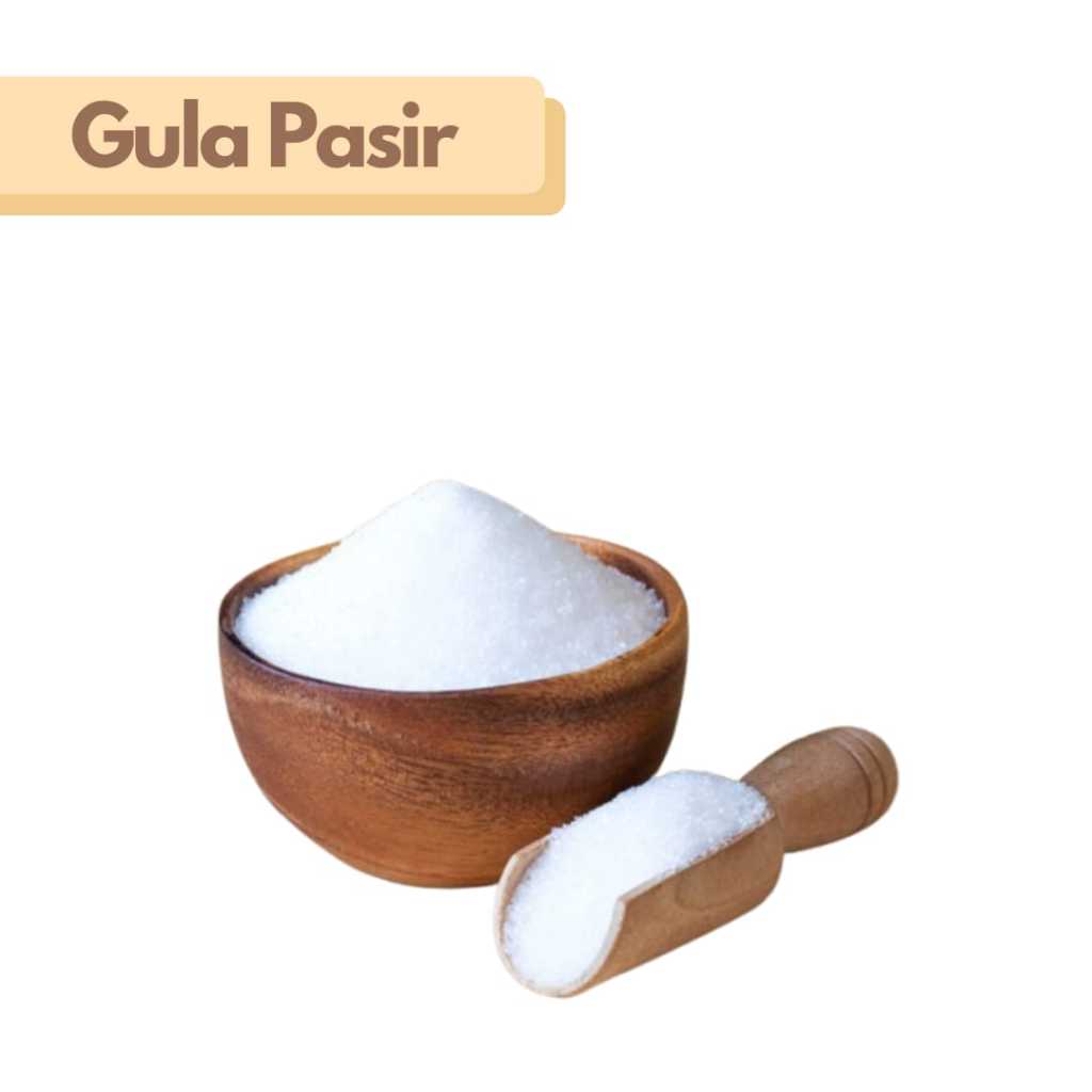

GULA PUTIH/GULA PASIR ALAMI KEMASAN BERAT 1000 GRAM