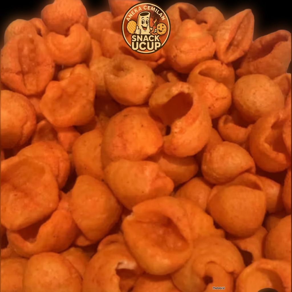 

Kerupuk Keong Pedas Balado Renyah Kriuk (30g)