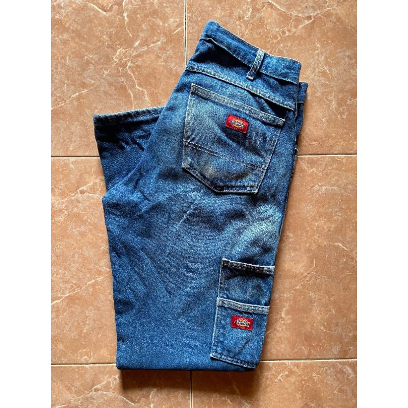 Dickies Double Knee Carpenter Jeans Blue