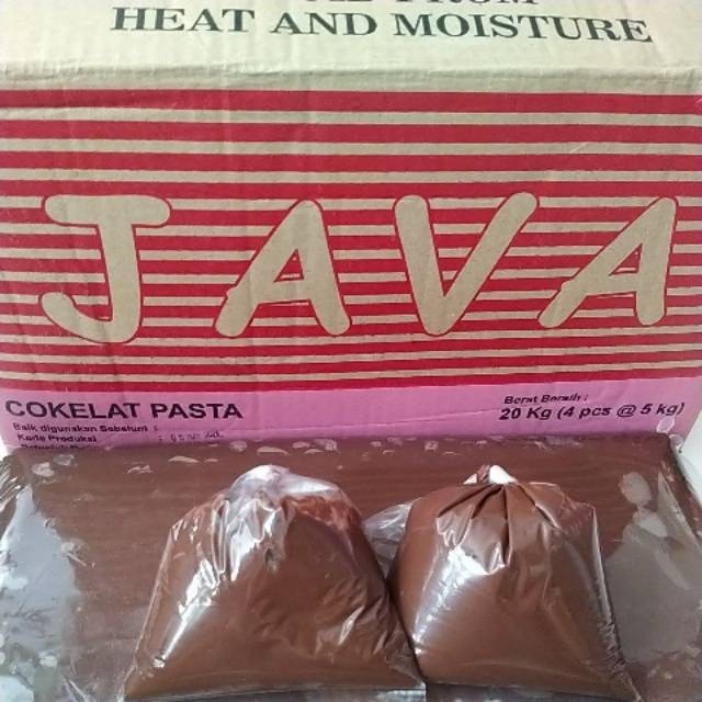 

SELAI COKLAT JAVA REPACK 250 g / SELAI PASTA COKLAT FILLING CHOCOLATE JAVA CHOCO