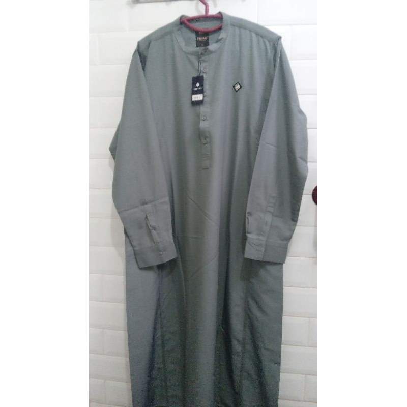 Baju Gamis Pria Hisyam Original • Baju Gamis Hisyam Diskon • Jubah Gamis Pria Hisyam Original •
