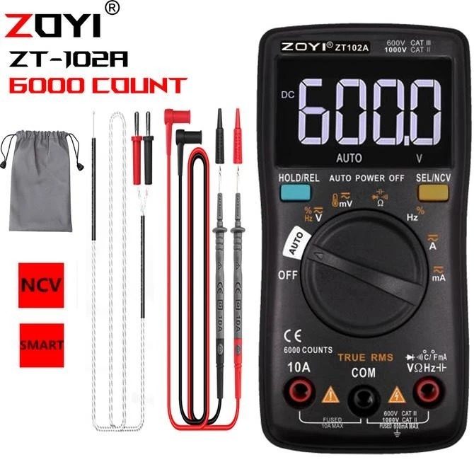 MULTITESTER ZOYI ZT102A READY STOK