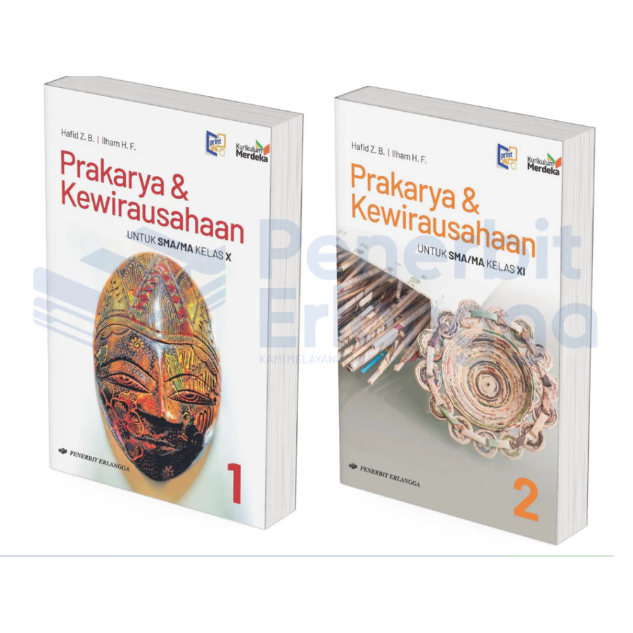 Prakarya kelas 10 11 12 erlangga kurikulum Merdeka