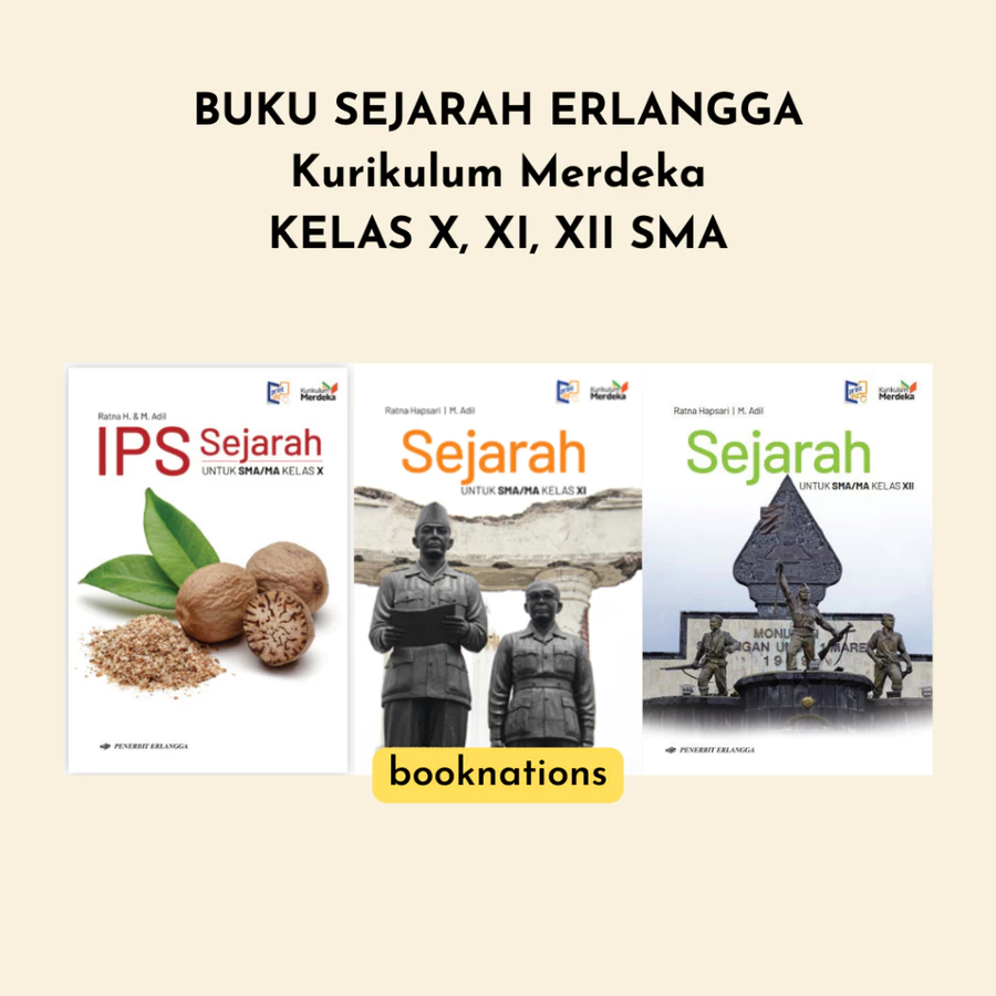 Buku Sejarah Erlangga Kelas 10 11 12