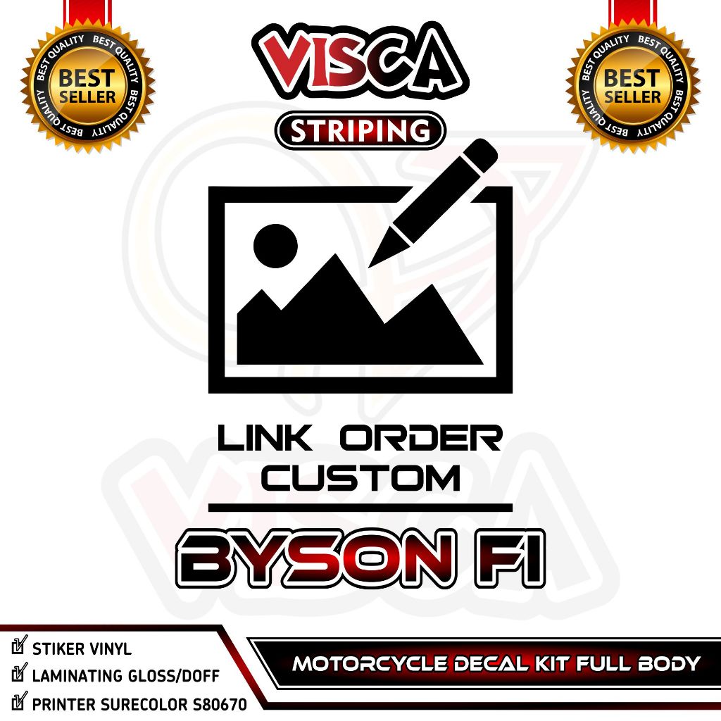 Decal Byson Fi Full Body / Desain Custom Suka Suka / Request Desain / Request Nama