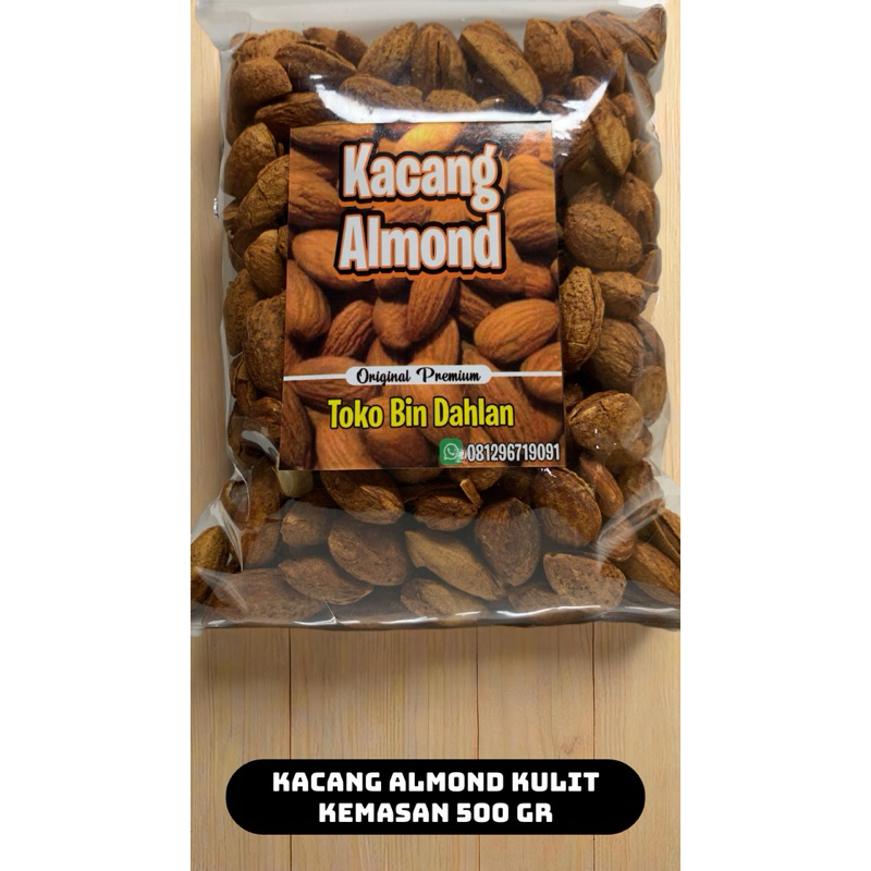 

kacang Almond kulit 500gram