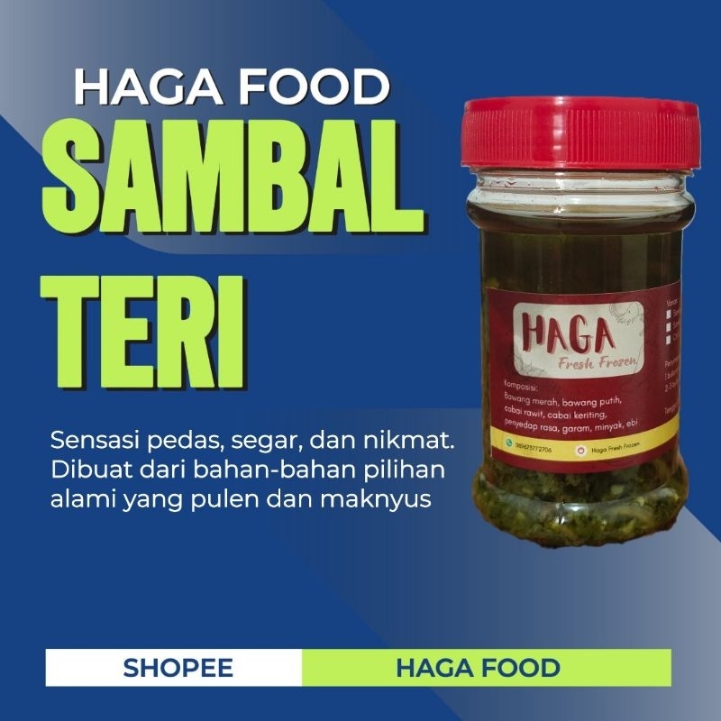 

sambal teri enak bergizi tinggi