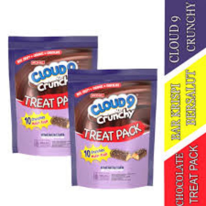 

Clou9 Crunchy Treat Pack 38g Isi 10 pcs
