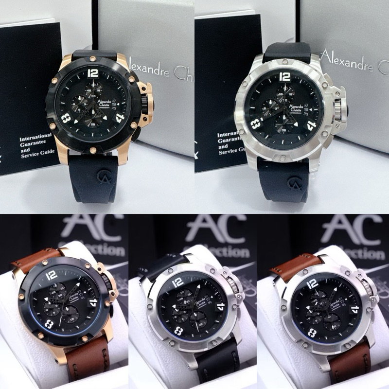 BEST SELLER | Jam Tangan Pria Alexandre Christie 6295 AC6295 AC 6295MC (ORIGINAL)