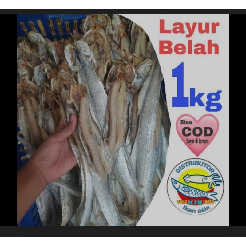 

Ikan Asin Layur Belah 250Gr 500Gr 1Kg Dijamin Fress