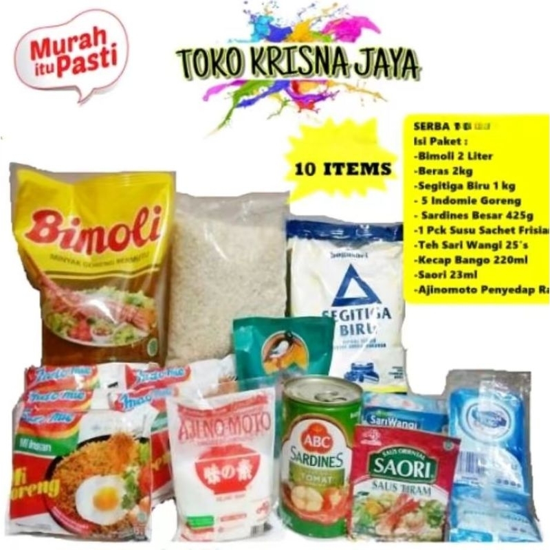 

PAKET SEMBAKO KOMPLIT LENGKAP SERBA 175K