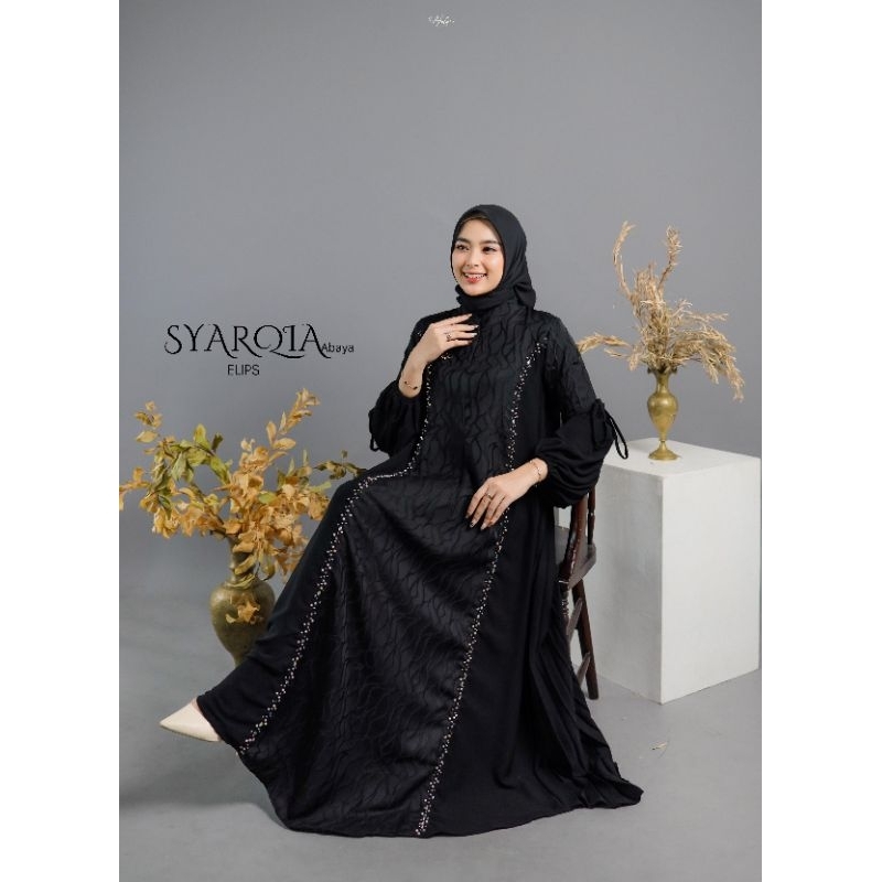 HALWA APPAREL✅ Syarqia dress by Halwa Apparel✅ Bisa COD✅ Syarqia dress terbaru Halwa Apparel✅ Dress 