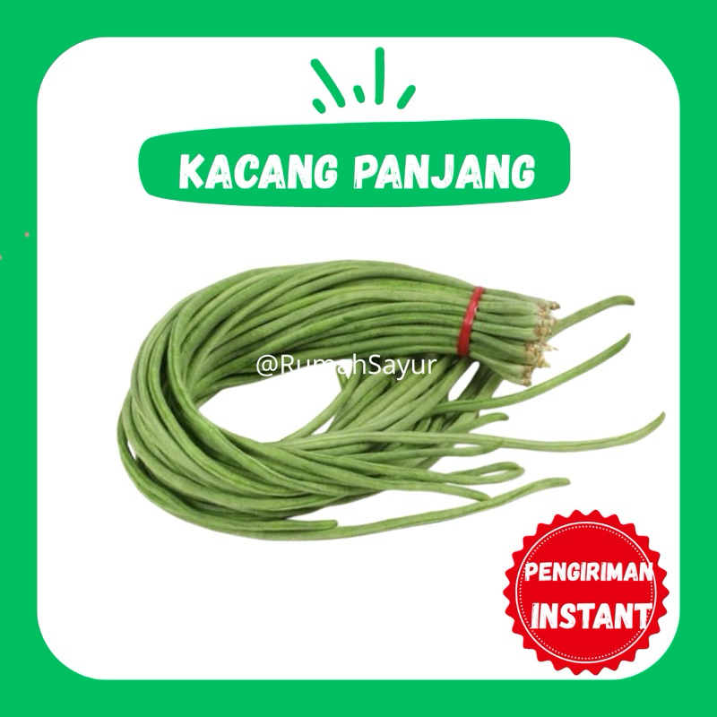 

[KIRIM INSTANT] KACANG PANJANG 250gr - RUMAH SAYUR