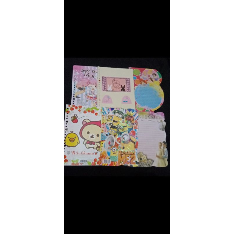 

LOOSE LEAF/ISI BINDER A5 MOTIF LUCU & CANTIK