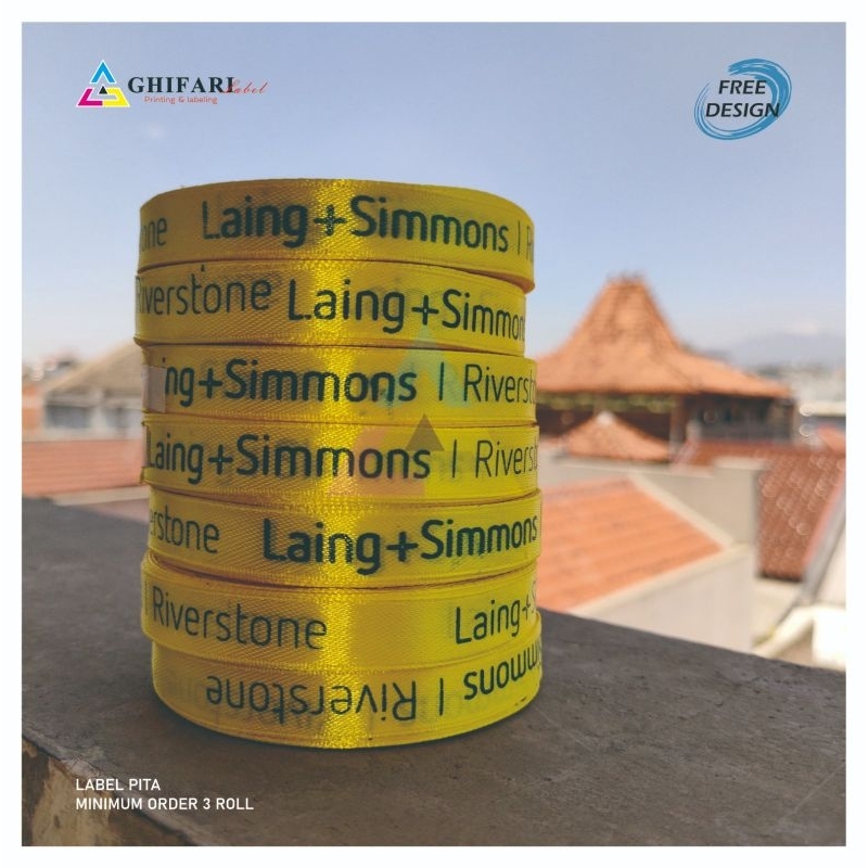 

label pita / label grosgrain/ label / tali kado/ tali hampers