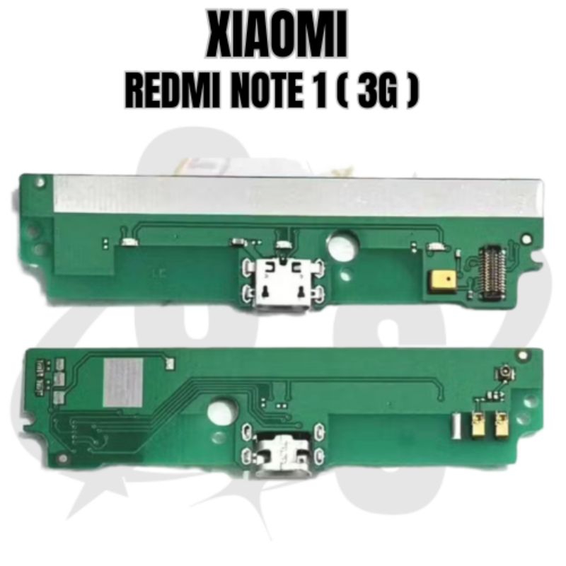 PAPAN CAS / BOARD KONEKTOR PCB XIAOMI REDMI NOTE 1 ( 3G ) ORIGINAL 100%