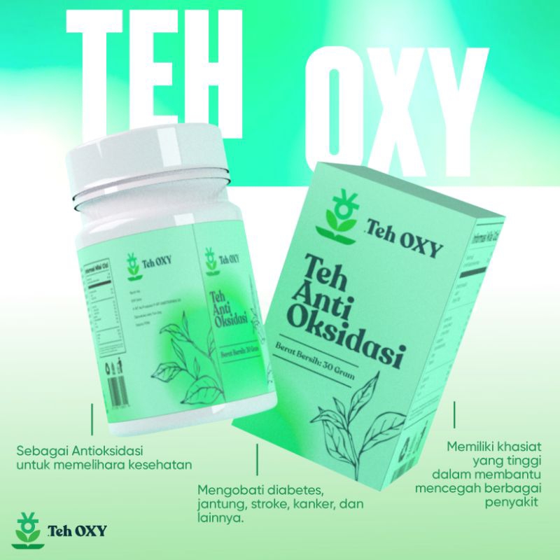 

TEH OXY | TehOXY | Teh OXY | Teh Anti Oksidasi | Teh Herbal | BUNDLING - 1 BOX ISI 6 PCS | OBAT DIABETES | Mengobati dan dapat mencegah Diabetes