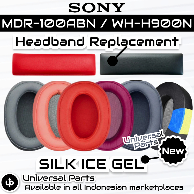 Bantalan Busa Sony MDR-100ABN / WH-H900N / 100ABN / H900N Earpad Earcup Ear Pad Cup Cushion Penggant