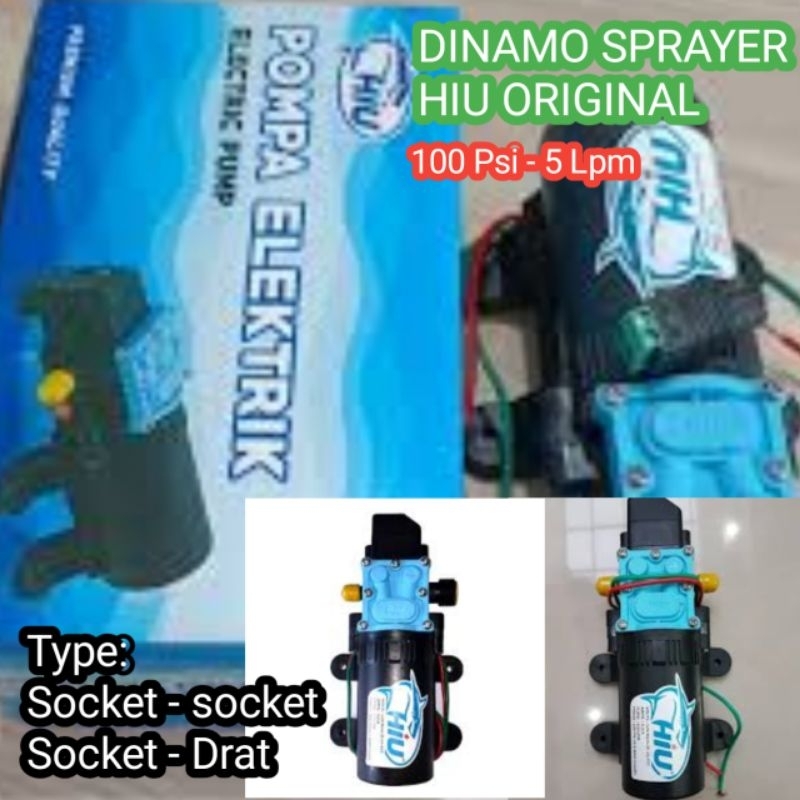 POMPA DC Seprayer / Pompa Air 12 V HIU 100 Psi