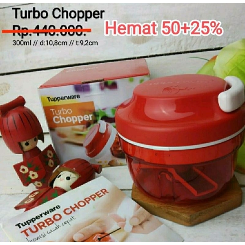 Tupperware Turbo Chooper Tupperware ori