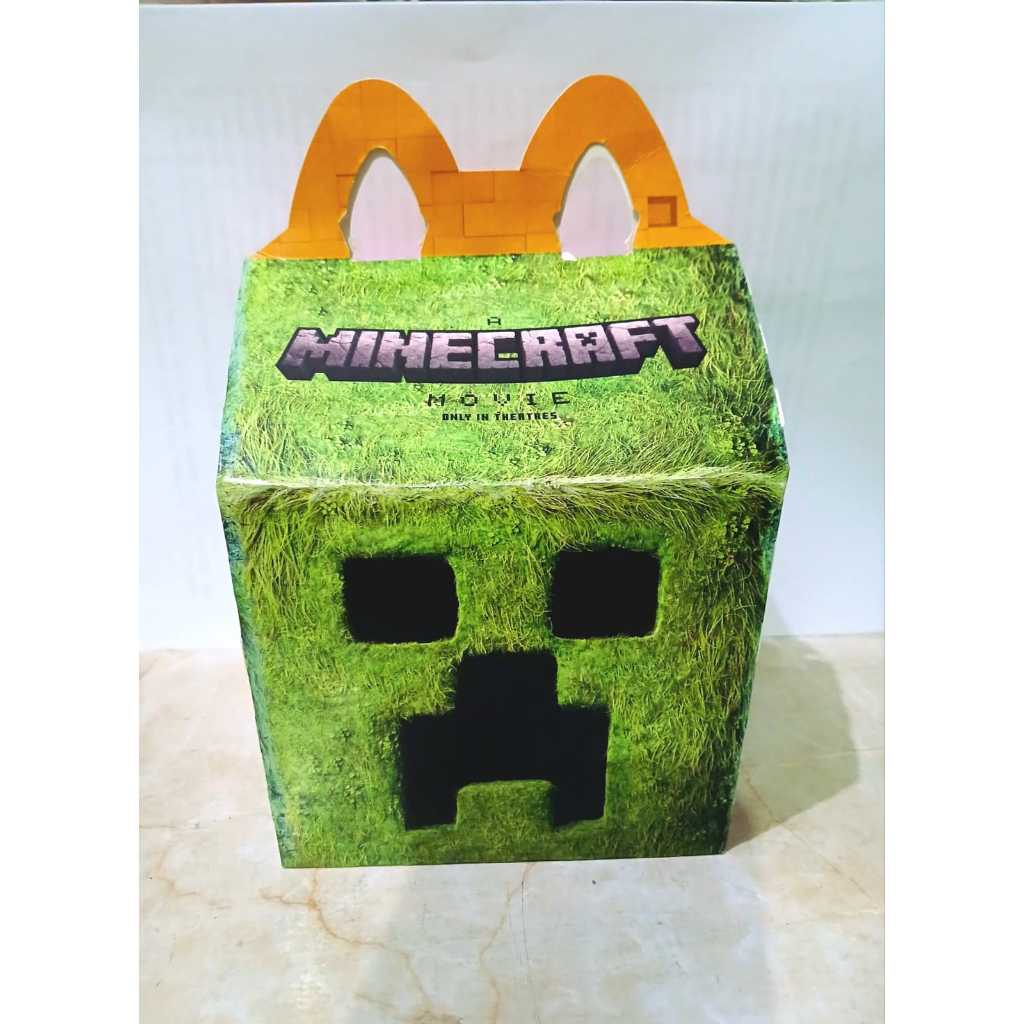 

Box Kotak Happy Meal Minecraft Limited Edition