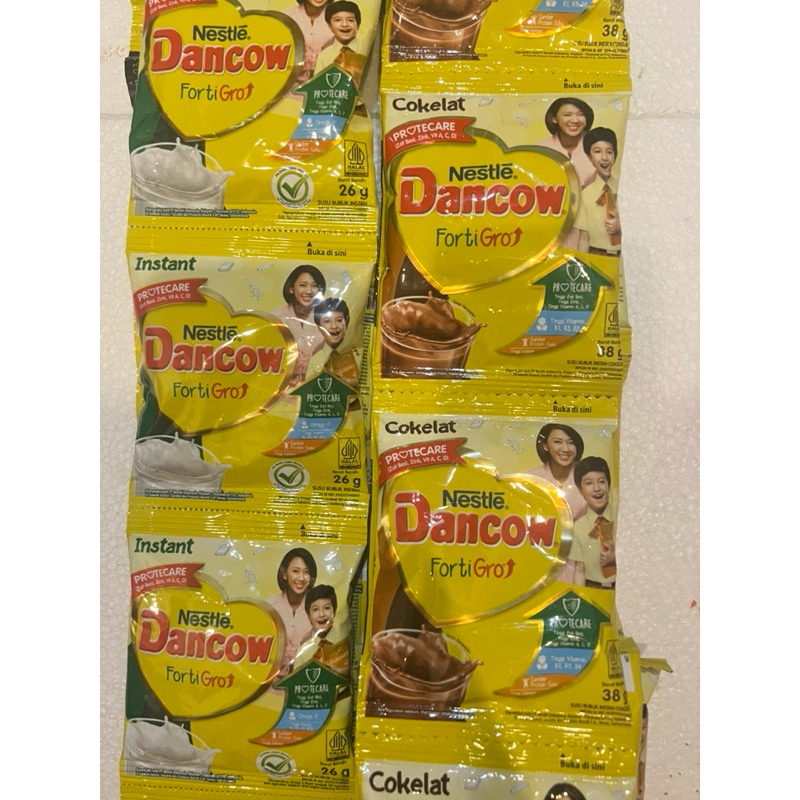 

SUSU DANCOW KEMASAN FORTI GRO RENTENG