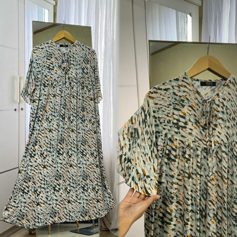 Daster celine rayon motif viscose busui friendly / Daster terbaru kekinian 2025/ daster celine viral