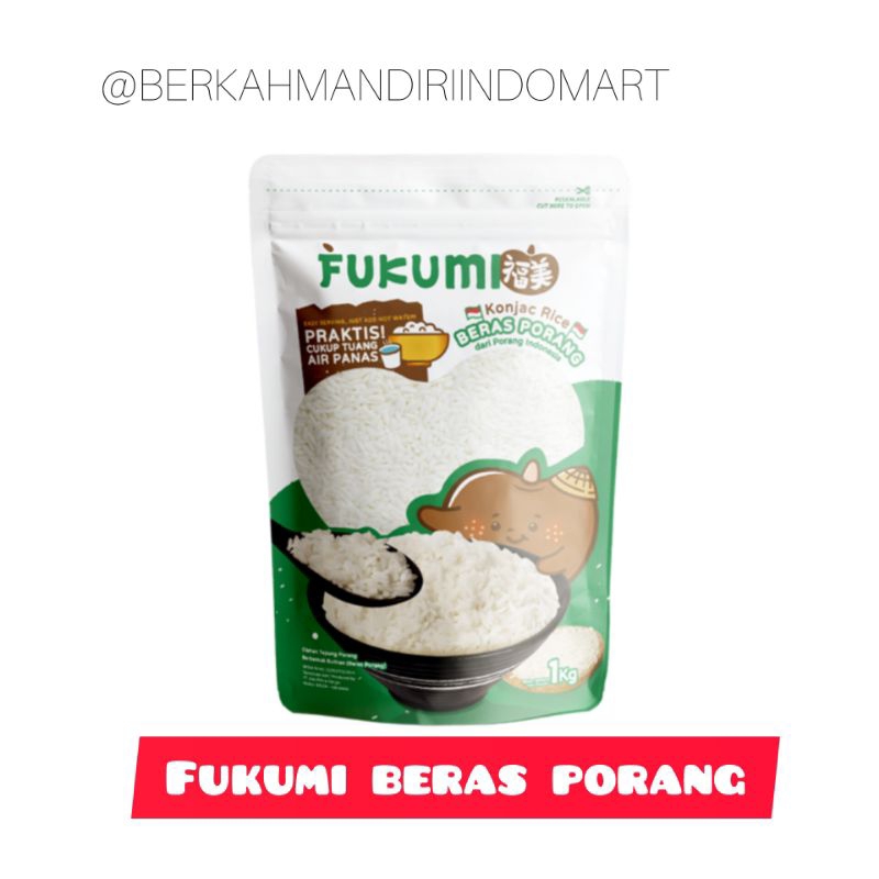 Fukumi beras porang rendah kalori 1 kg