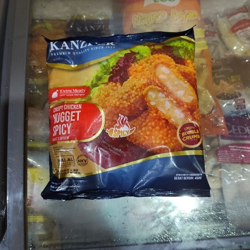 

Kanzler Crispy chicken nugget spicy 450gr