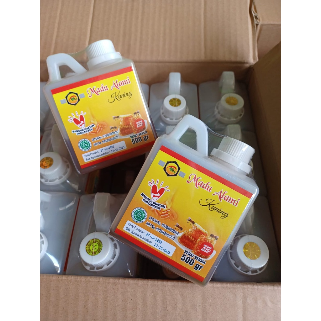 

Madu alami kuning AMK 500 gr