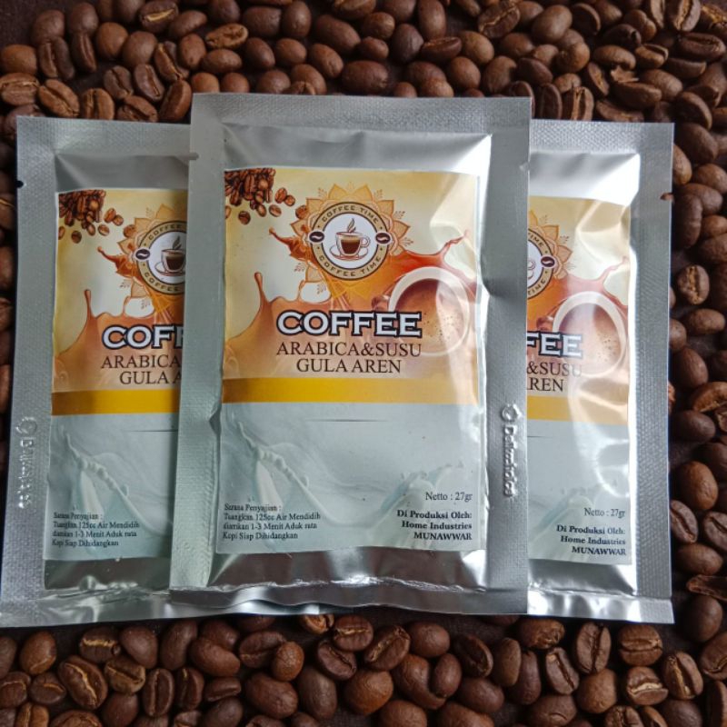 

Kopi Arabika, Susu Creamy, Palm Sugar Gula aren